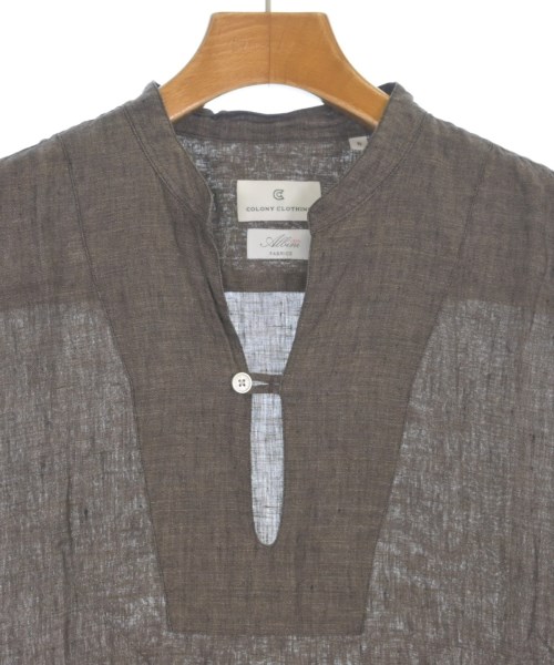 COLONY CLOTHING（コロニークロージング）カジュアルシャツ 茶 サイズ:S メンズ/2200614625073
