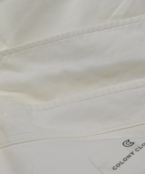 COLONY CLOTHING（コロニークロージング）カジュアルシャツ 白 サイズ:XS メンズ/2200661645055