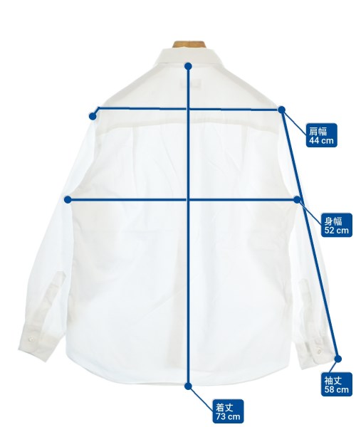 COLONY CLOTHING（コロニークロージング）カジュアルシャツ 白 サイズ:XS メンズ/2200661645055