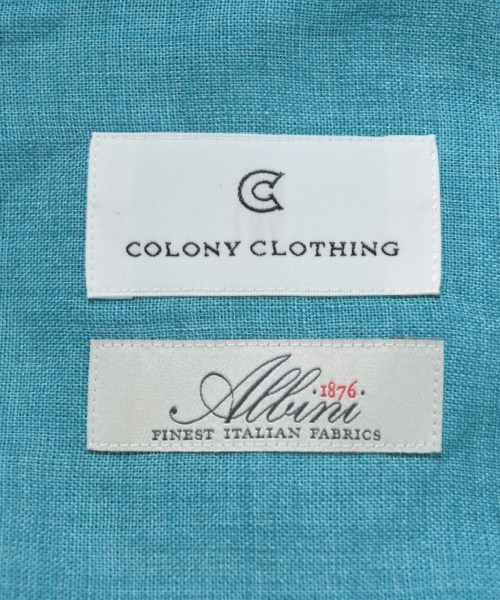 COLONY CLOTHING（コロニークロージング）カジュアルシャツ 緑 サイズ:L メンズ/2200653435275