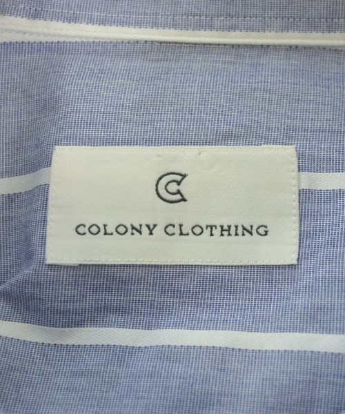 COLONY CLOTHING（コロニークロージング）カジュアルシャツ 青 サイズ:M メンズ/2200735034068