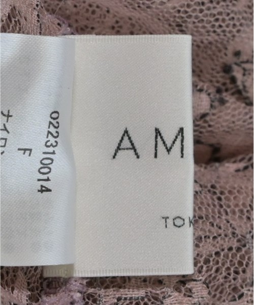 AMAIL（アマイル）ブラウス ピンク サイズ:F レディース/2200662223092