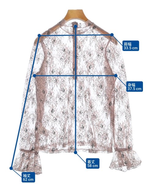 AMAIL（アマイル）ブラウス ピンク サイズ:F レディース/2200662223092