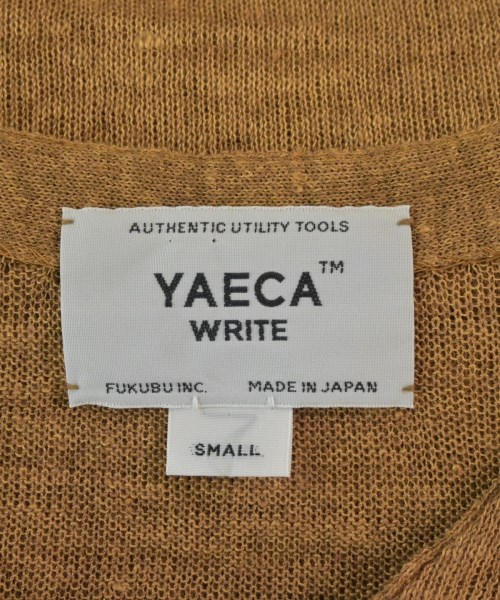 YAECA WRITE（ヤエカライト）ニット・セーター 茶 サイズ:S レディース/2200688056063