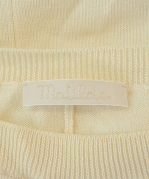 MATILDE（マチルデ）ニット・セーター 白 サイズ:44(L位) レディース/2200607981032