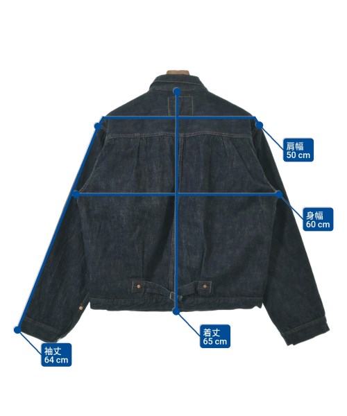 TCB jeans（ティーシービージーンズ）デニムジャケット 紺 サイズ:-(XXL位) メンズ/2200637793032