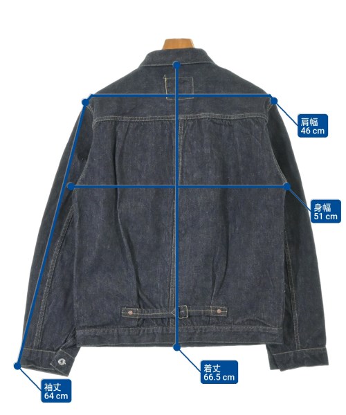 TCB jeans（ティーシービージーンズ）デニムジャケット 紺 サイズ:42(XS位) メンズ/2200609319031