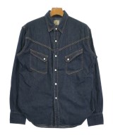 TCB jeans（ティーシービージーンズ）カジュアルシャツ 紺 サイズ:44(S位) メンズ/2200603416033