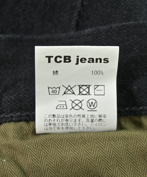 TCB jeans（ティーシービージーンズ）デニムパンツ 黒 サイズ:36(XXL位) メンズ/2200696161049