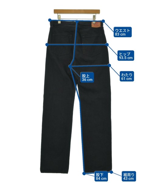 TCB jeans（ティーシービージーンズ）デニムパンツ 黒 サイズ:36(XXL位) メンズ/2200696161049