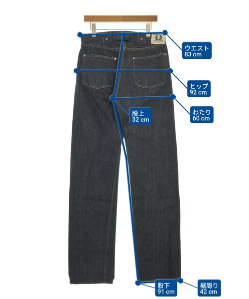 TCB jeans（ティーシービージーンズ）デニムパンツ 紺 サイズ:34(XL位) メンズ/2200712200035
