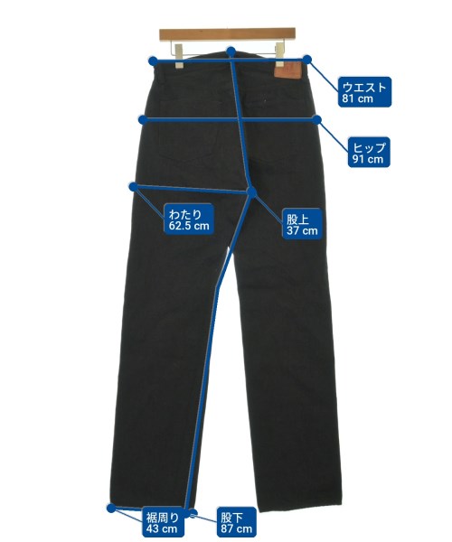 TCB jeans（ティーシービージーンズ）デニムパンツ 黒 サイズ:36(XXL位) メンズ/2200712200042
