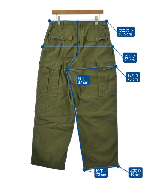 TCB jeans（ティーシービージーンズ）カーゴパンツ カーキ サイズ:-(M位) メンズ/2200720708028
