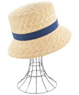 田中帽子店（タナカハット）ストローハット ベージュ サイズ:57cm レディース/2200626533076