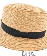 田中帽子店（タナカハット）ストローハット ベージュ サイズ:57.5cm レディース/2200609951118