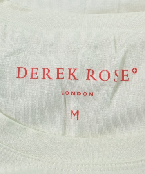 DEREK ROSE（デレク　ローズ）Tシャツ・カットソー 白 サイズ:M メンズ/2200644873154