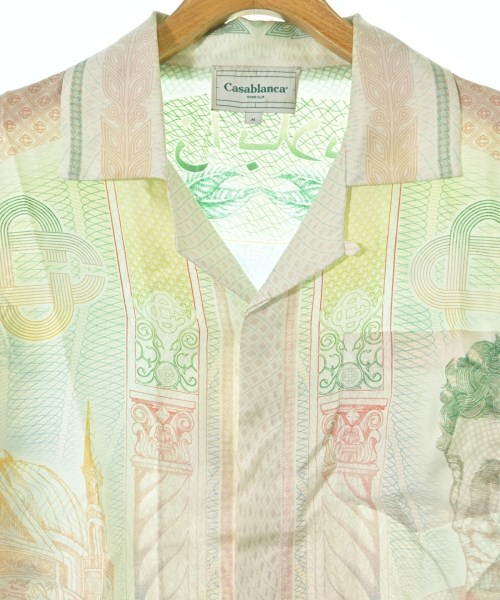 CASABLANCA（カサブランカ）カジュアルシャツ 白 サイズ:M メンズ/2200637675024