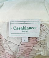 CASABLANCA（カサブランカ）カジュアルシャツ 白 サイズ:L メンズ/2200637675031