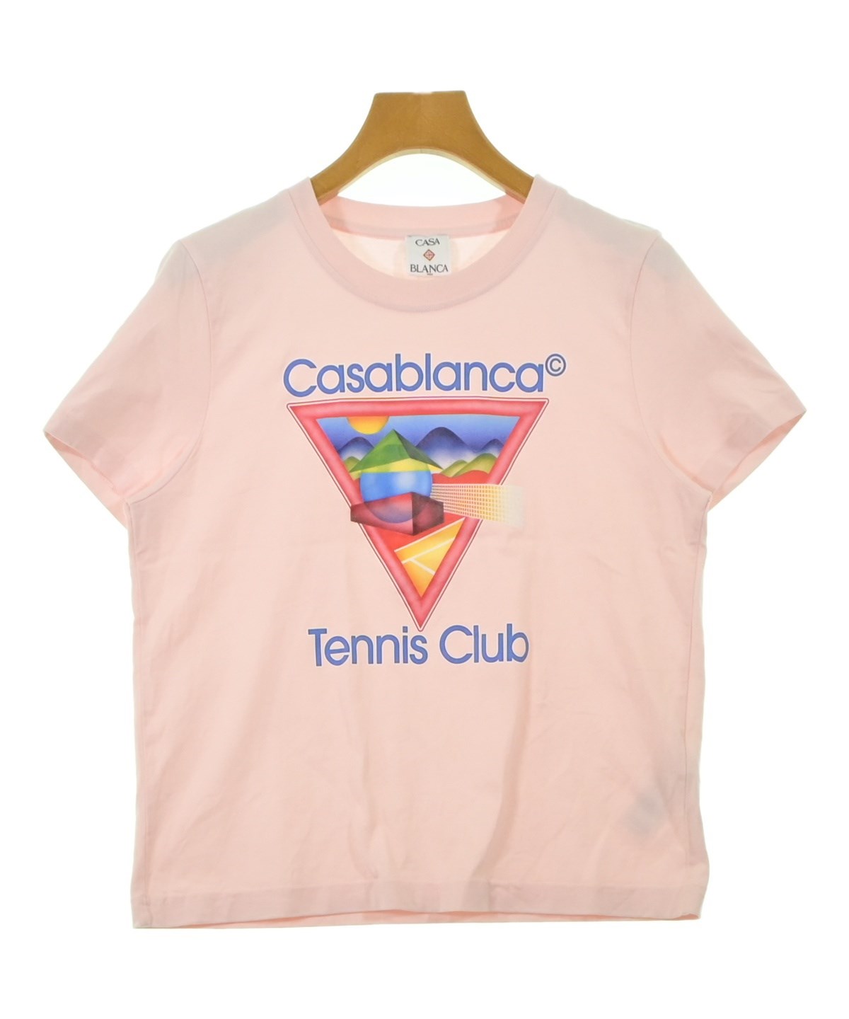 CASABLANCA（カサブランカ）Tシャツ・カットソー ピンク サイズ:M