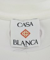 CASABLANCA（カサブランカ）Tシャツ・カットソー 白 サイズ:L メンズ/2200625562022
