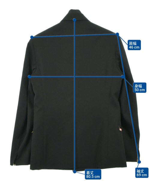 CASABLANCA（カサブランカ）テーラードジャケット 黒 サイズ:48(L位) メンズ/2200625562060