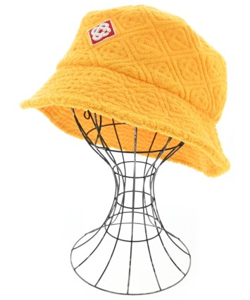 Casablanca ハット CASABLANCA（カサブランカ）ハット 黄 サイズ:M/L メンズ