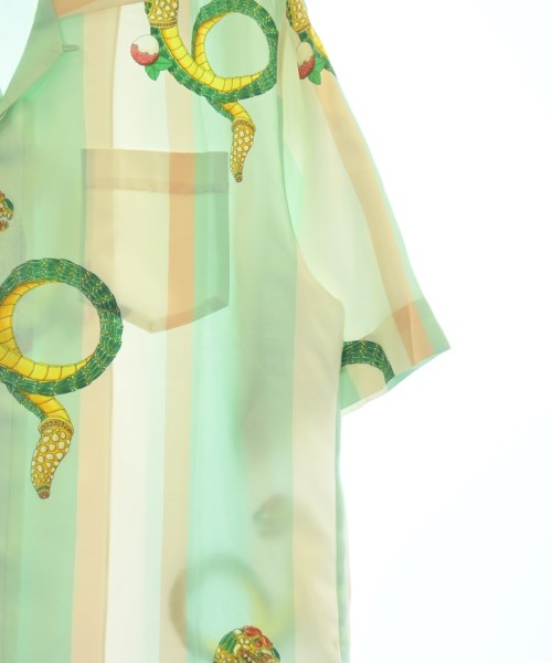 CASABLANCA（カサブランカ）カジュアルシャツ 緑 サイズ:S メンズ/2200628853073