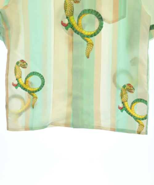 CASABLANCA（カサブランカ）カジュアルシャツ 緑 サイズ:S メンズ/2200628853073