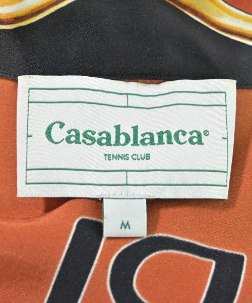 CASABLANCA（カサブランカ）カジュアルシャツ 茶 サイズ:M メンズ/2200610850035