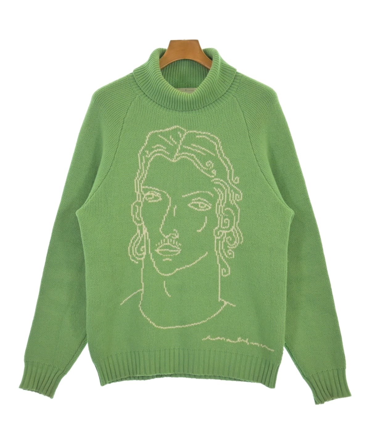 CASABLANCA（カサブランカ）ニット・セーター 緑 サイズ:M メンズ