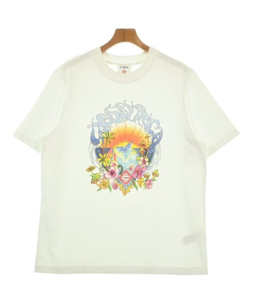 CASABLANCA(カサブランカ)Tシャツ・カットソー 白 サイズ:M/2200677080260