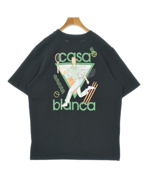 CASABLANCA（カサブランカ）Tシャツ・カットソー 黒 サイズ:L メンズ/2200658662041
