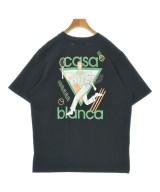 CASABLANCA（カサブランカ）Tシャツ・カットソー 黒 サイズ:L メンズ/2200658662041