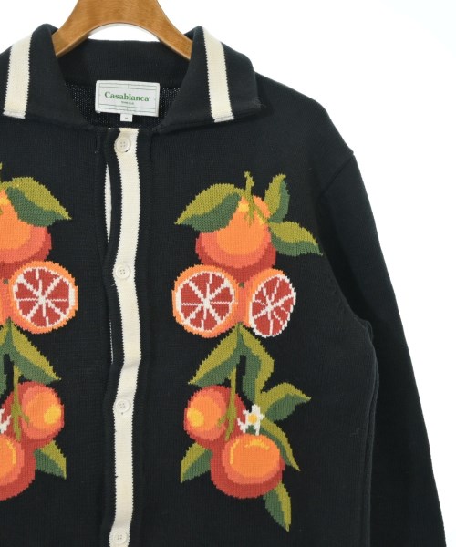 CASABLANCA（カサブランカ）カーディガン 黒 サイズ:M メンズ/2200661724057