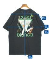 CASABLANCA（カサブランカ）Tシャツ・カットソー 黒 サイズ:M メンズ/2200717406043