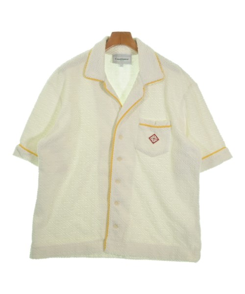 CASABLANCA(カサブランカ)カジュアルシャツ 白 サイズ:L/2200646510255