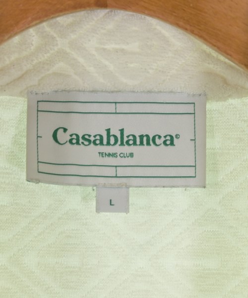 CASABLANCA（カサブランカ）カジュアルシャツ 白 サイズ:L メンズ/2200646510255