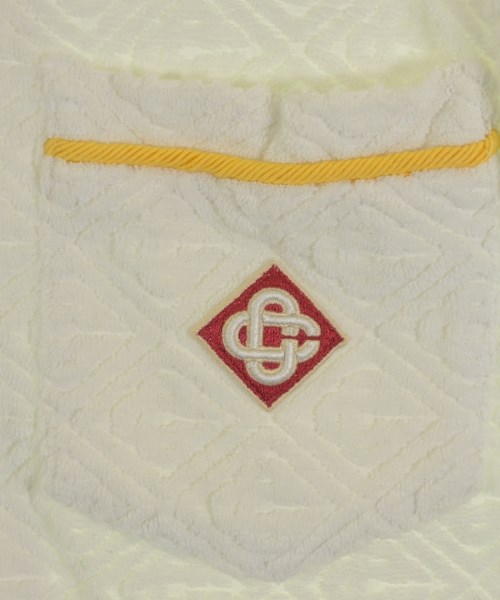 CASABLANCA（カサブランカ）カジュアルシャツ 白 サイズ:L メンズ/2200646510255