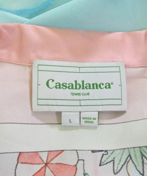 CASABLANCA（カサブランカ）カジュアルシャツ ピンク サイズ:L メンズ/2200703043085