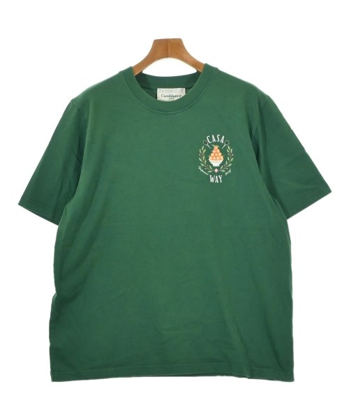 CASABLANCA（カサブランカ）Tシャツ・カットソー 緑 サイズ:XXL メンズ