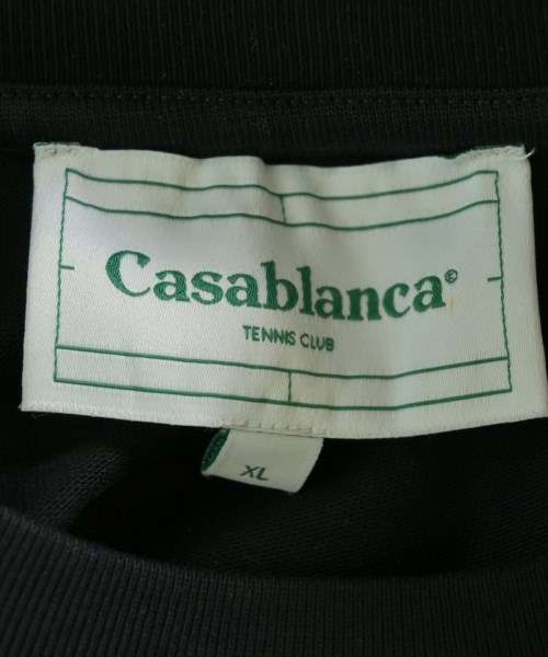CASABLANCA（カサブランカ）Tシャツ・カットソー 黒 サイズ:XL メンズ/2200706079036
