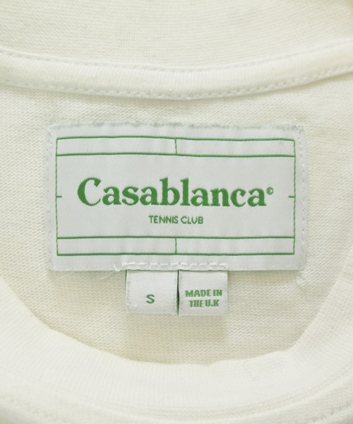 CASABLANCA（カサブランカ）Tシャツ・カットソー 白 サイズ:S レディース/2200706154023