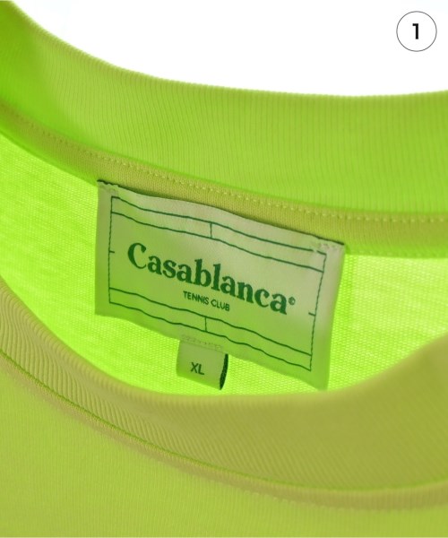 CASABLANCA（カサブランカ）Tシャツ・カットソー 緑 サイズ:XL メンズ/2200659908070