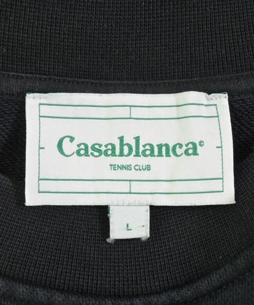 CASABLANCA（カサブランカ）スウェット 黒 サイズ:L メンズ/2200724774166