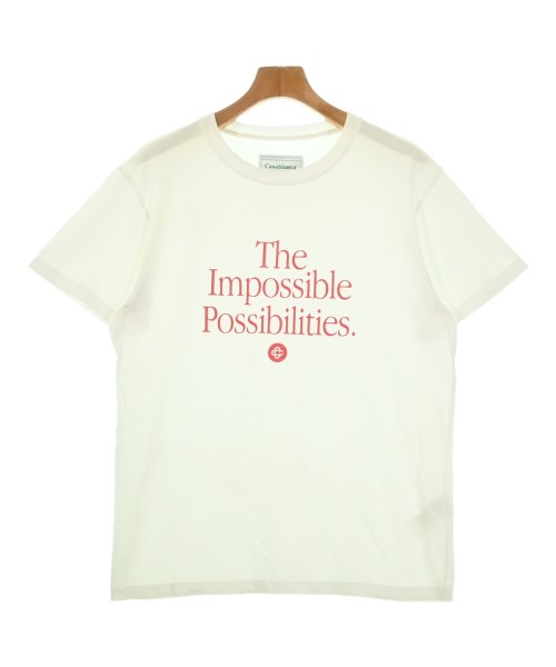CASABLANCA(カサブランカ)Tシャツ・カットソー 白 サイズ:S/2200685988046