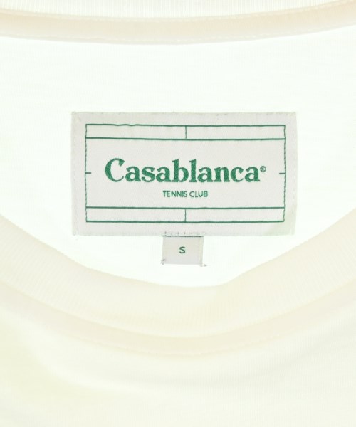 CASABLANCA（カサブランカ）Tシャツ・カットソー 白 サイズ:S メンズ/2200685988046
