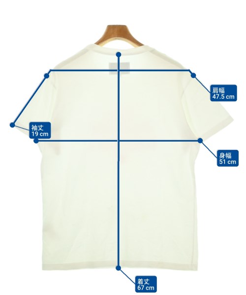 CASABLANCA（カサブランカ）Tシャツ・カットソー 白 サイズ:S メンズ/2200685988046