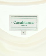 CASABLANCA（カサブランカ）Tシャツ・カットソー 白 サイズ:S メンズ/2200685988046