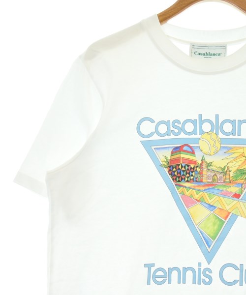 CASABLANCA（カサブランカ）Tシャツ・カットソー 白 サイズ:L メンズ/2200677154107