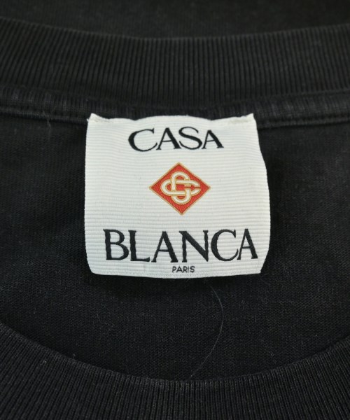 CASABLANCA（カサブランカ）Tシャツ・カットソー 黒 サイズ:XL メンズ/2200690451160